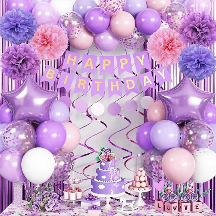 Syntymäpäivän koristelusarja