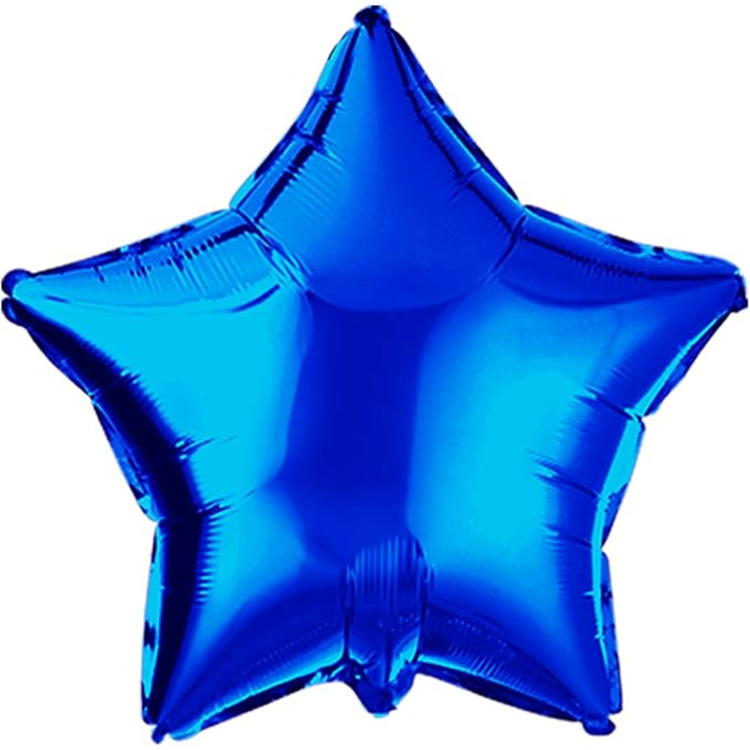 Blue Foil Star -ilmapallo
