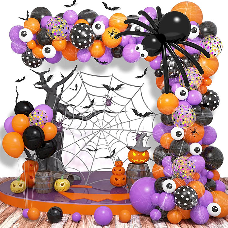 Halloween Balloon Garland -kaarisarja