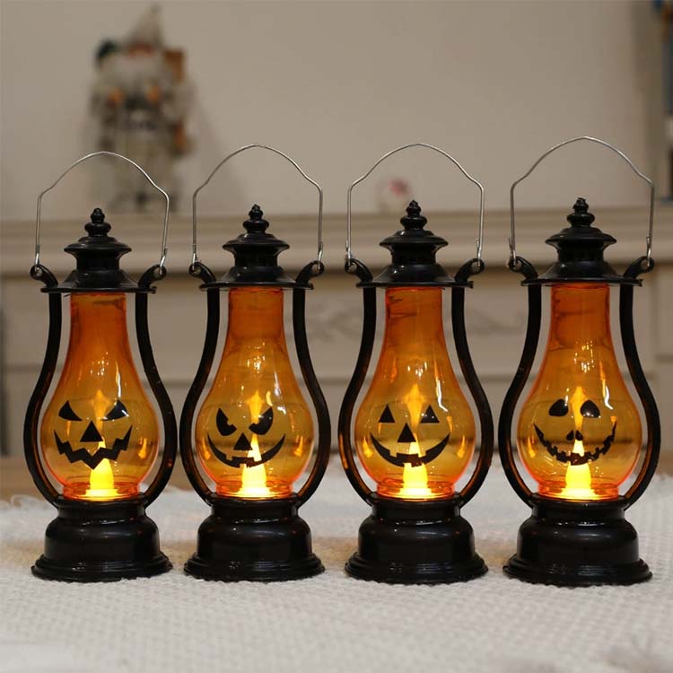 Halloween -kynttilän tuulenvalaisin
