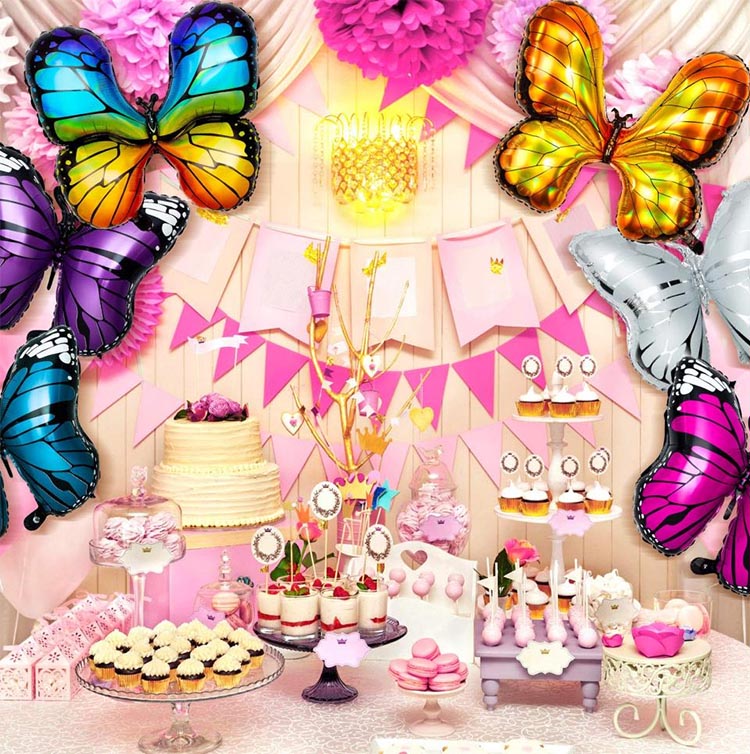 foil butterfly balloon