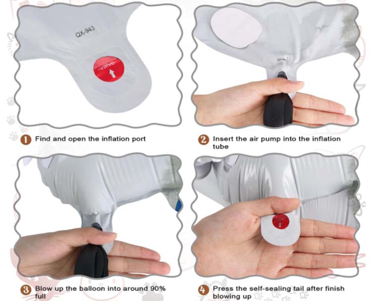 walking foil balloon