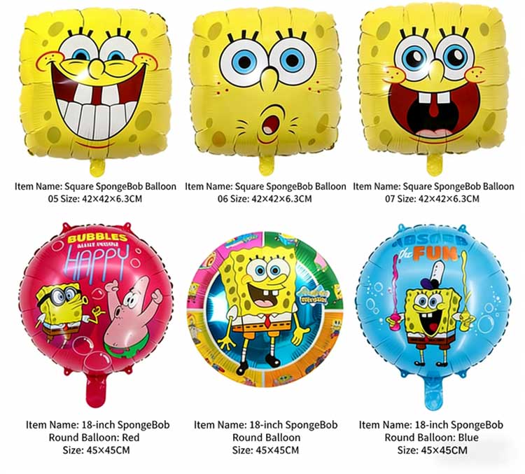 SpongeBob SquarePants Balloons