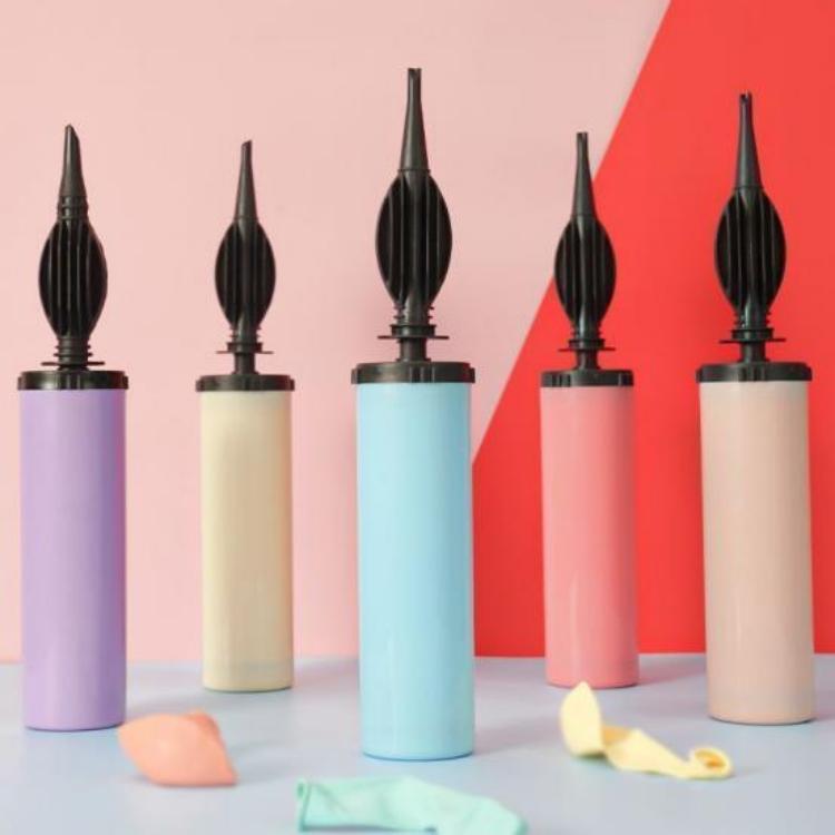 Macaron Pastelli monivärinen ilmapallopumppu