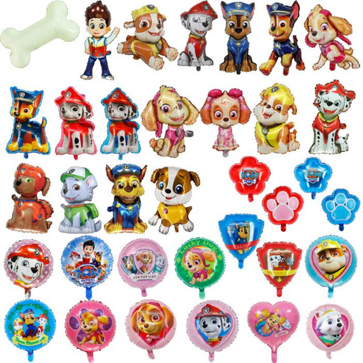 Paw Patrol folioilmapallot