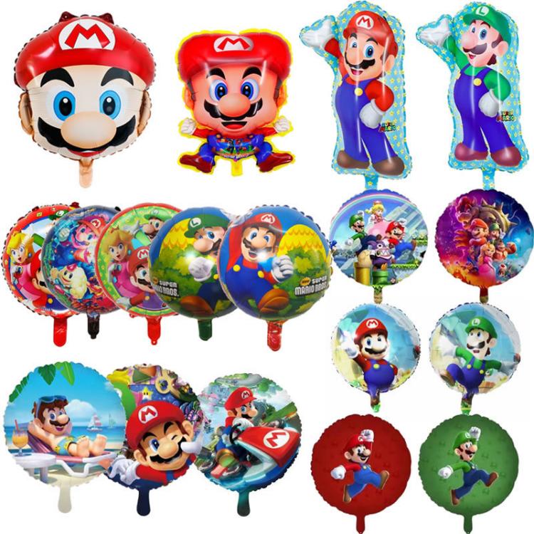 Super Mario -teemainen folioilmapallo